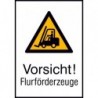 STRECKEN - Warnschild Alu gepr Flurförderz. 520x742