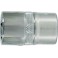 Douille 1/2'', poli, Cote s/plats : 32 mm, Long. 47 mm