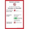 STRECKEN Brandschutzordnung Alu nl200x300mm