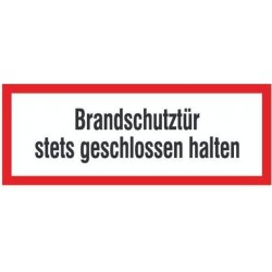 STRECKEN Brandschutztür geschl. h.PVC-Folie selbstklebend