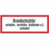 STRECKEN Brandschutztür verkeilen PVC-Folie selbstklebend
