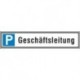 STRECKEN Parkplatzschild 520 x110 mm Alu G-leit.