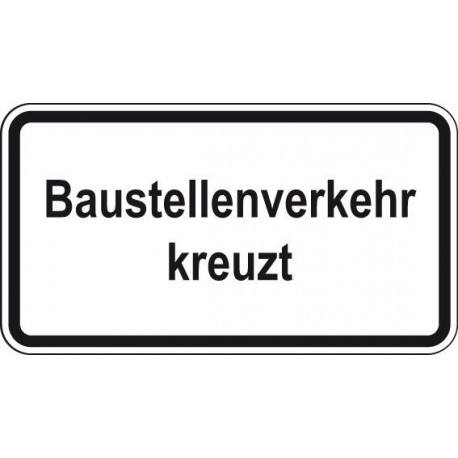 STRECKEN WH.27 600x330mm Baustellenverkehr kreuzt