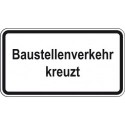 STRECKEN WH.27 600x330mm Baustellenverkehr kreuzt