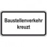 STRECKEN WH.27 600x330mm Baustellenverkehr kreuzt