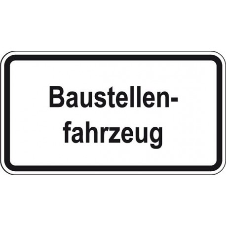STRECKEN WH.30 600x330mm Baustellenfahrzeug
