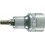 Embout de vissage 1/2'' pour vis femelle à 6 pans, poli, Cote s/plats : 5 mm, Long. 60 mm