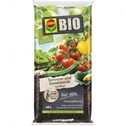 Terre végétale BIO pour tomates 40L COMPO SANA (Par 51)