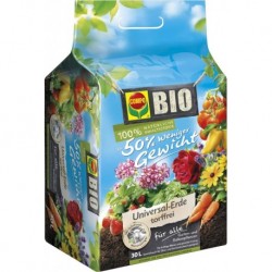 Terreau universelle organique, sans tourbe 30L COMPO SANA (Par 72)