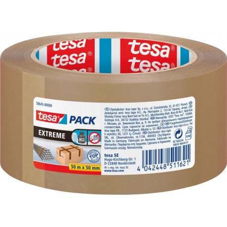 tesapack 50m x 50mm Extreme Brun 58645 (Par 6)