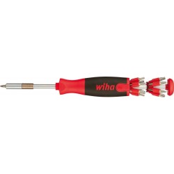 Tournevis avec porte-embout 26-en-1 - Durable - 13 double-embouts dans la poignée