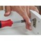 Tournevis avec porte-embout 26-en-1 - Durable - 13 double-embouts dans la poignée