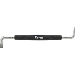 Tournevis coudé 4 +4 x100mm FORTIS