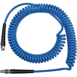 Tuyau air avec raccord 1/4 PU 10x65mm 6m