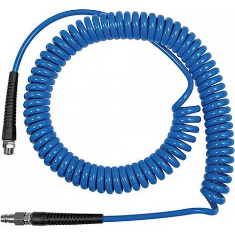 Tuyau air avec raccord 1/4 PU 10x65mm 75m