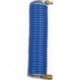 Tuyau air avec raccord PA 12x9mm 5m RIEGLER