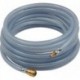 Tuyau air PVC avec raccord 10m 13x3mm transparent RIEGLER