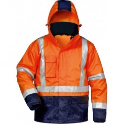 Veste haute visibilité Udo Taille 2XL orange/ marine