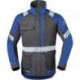Veste longue 50285 Taille 62 charbon gris/bleu