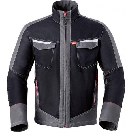 Veste longue Attitude Taille XL noir/gris charbon