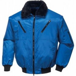 Veste pilote Achim bleu grain Taille M