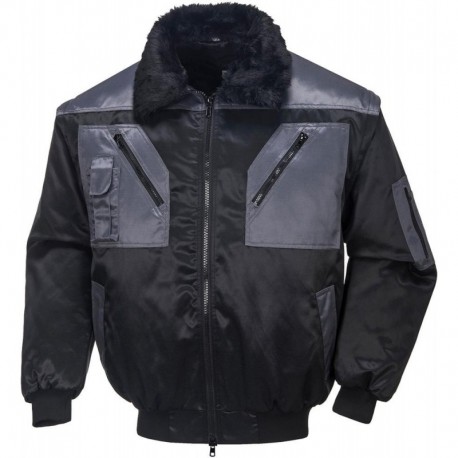Veste pilote Achim S noir /anthr. Taille 2XL