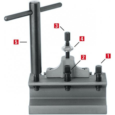 Vis carrée pour tourelle à serrage rapide M11x1 SRW 1 PCS