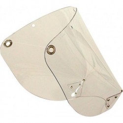Visière clair PC 450x200x1mm