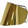 Visière vert PC 500x250x1mmgoldbedampft