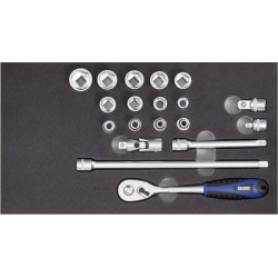 Module d'outillage Outil d'actionnement, Type : 3/8'', Dimensions 1/3