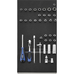 Module d'outillage Outil d'actionnement, Type : 1/4'', Dimensions 1/3