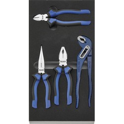 Module d'outillage Pinces/limes, Type : Pinces, Dimensions 2/3