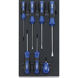 Module d'outillage Tournevis, Type : Fente/PH, Dimensions 1/3