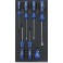 Module d'outillage Tournevis, Type : Fente/PH, Dimensions 1/3