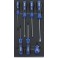 Module d'outillage Tournevis, Type : Fente/PZ, Dimensions 1/3
