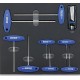 Module d'outillage Tournevis avec clé coudée, Type : 6 pans, Dimensions 2/3