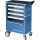 Servante d'atelier, type 1580, Dimensions L x l x H : 625 x 400 x 930 mm, Dimensions des tiroirs L x l x H 478 x 325 x 45 mm