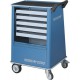 Servante d'atelier, type 2000, Dimensions L x l x H : 625 x 400/545 x 930 mm, Dimensions des tiroirs L x l x H 478 x 325 x 45 mm