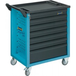 Servante d'atelier type 177-7, Dimensions L x l x H : 778 x 496 x 913 mm, Force portante statique 300 kg, Poids 62 kg