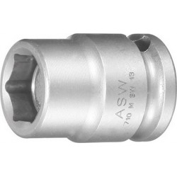 Douille à choc avec aimant 3/8" 13mm ASW 1 PCS