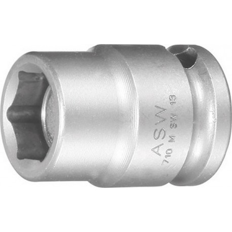 Douille à choc avec aimant 3/8" 13mm ASW 1 PCS