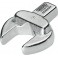 Clé plate emboîtable, Cote s/plats : 8 mm, Tige 9 x 12 mm, Larg. : 22 mm, Hauteur : 5,0 mm
