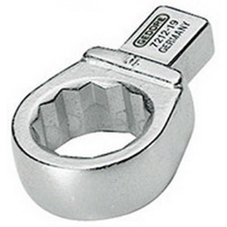 Clé polygonale emboîtable, Cote s/plats : 36 mm, Tige 14 x 18 mm, Larg. : 53,0 mm, Hauteur : 19,0 mm