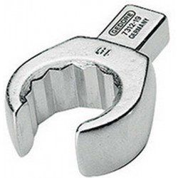 Clé polygonale emboîtable ouverte, Cote s/plats : 10 mm, Tige 9 x 12 mm, Larg. : 21,0 mm, Hauteur : 11,0 mm