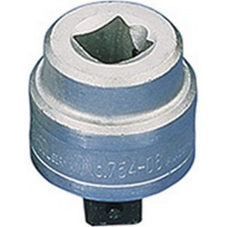 Cliquet pour clé dynamométrique DREMOMETER, Entraînement à 4 pans : 1/2 pouces, Angle de pivotement 7,5° °
