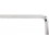 Clé mâle coudée à six pans, Cote s/plats : 0,7 mm, Long. des branches 33 x 7 mm