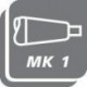 Porte-outils, fraises à lamer à pilote, à queue cône morse, Taille : 0, Queue CM 1, Long. totale 111 mm, Long. de la tête : 42 mm, Ø d'alésage : 10 mm
