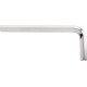 Clé mâle coudée à six pans, Cote s/plats : 5 mm, Long. des branches 83 x 33 mm