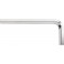 Clé mâle coudée à six pans, Cote s/plats : 7 mm, Long. des branches 99 x 41 mm