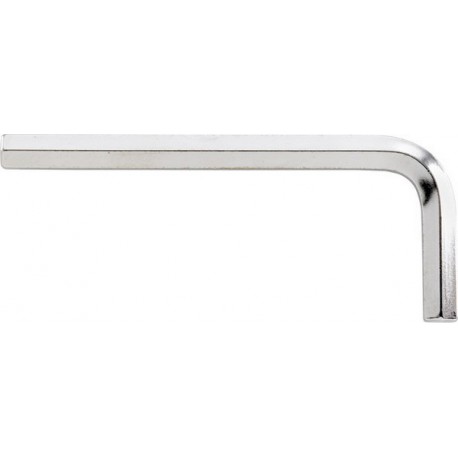 Clé mâle coudée à six pans, Cote s/plats : 8 mm, Long. des branches 105 x 44 mm